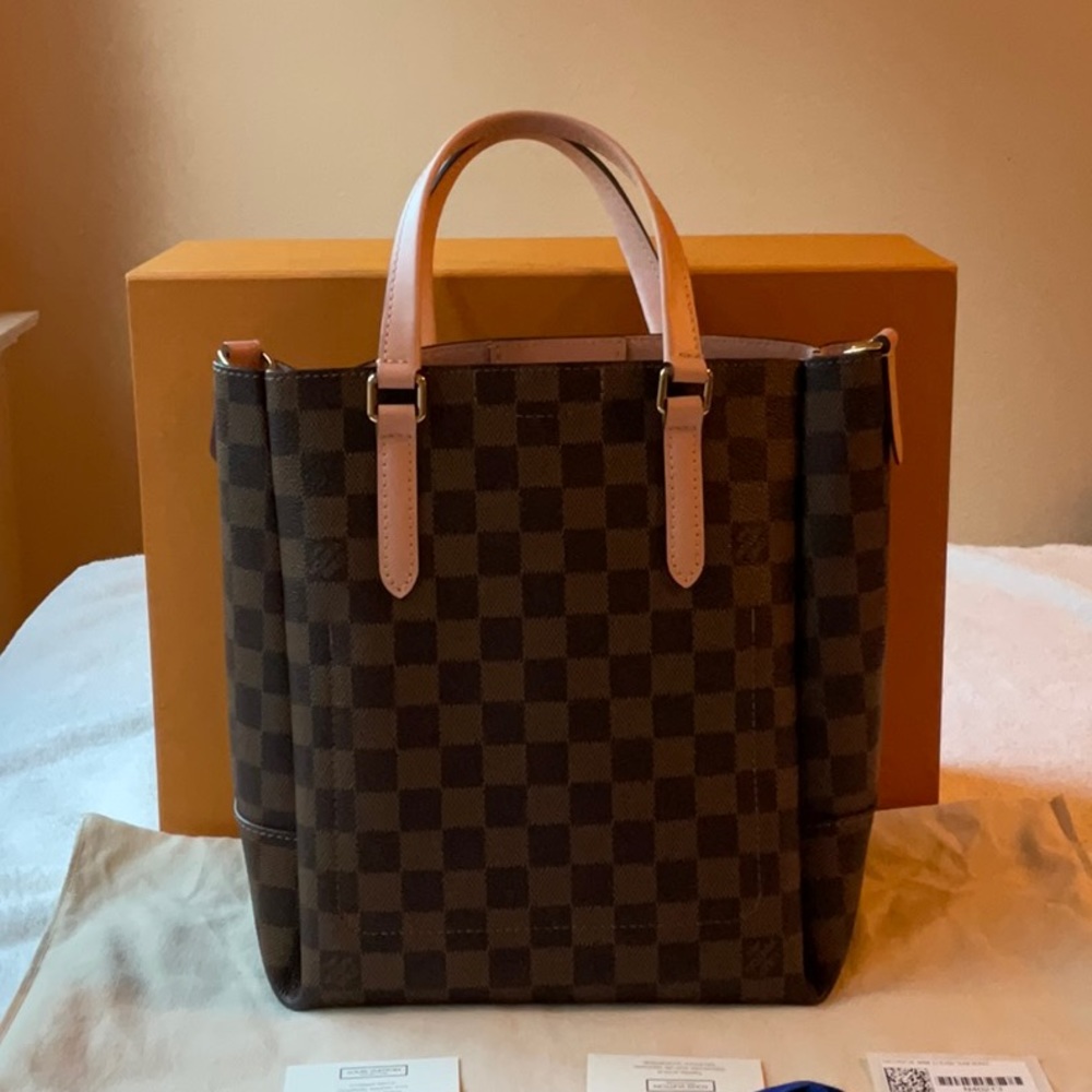🌸LOUIS VUITTON DAMIER EBENE BELMONT PM🌸NWT - Picture 5 of 16